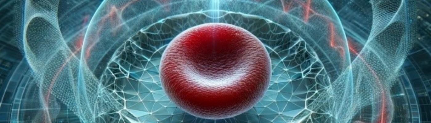 Muestran el primer mapa de calor de un glóbulo rojo