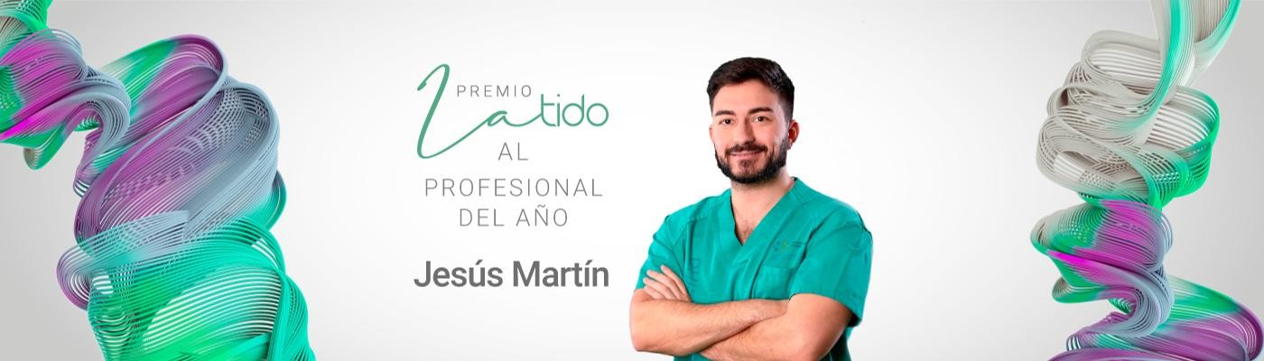 Jesús Martín Fernández, Premio Latido 2024 al Profesional Sanitario del año