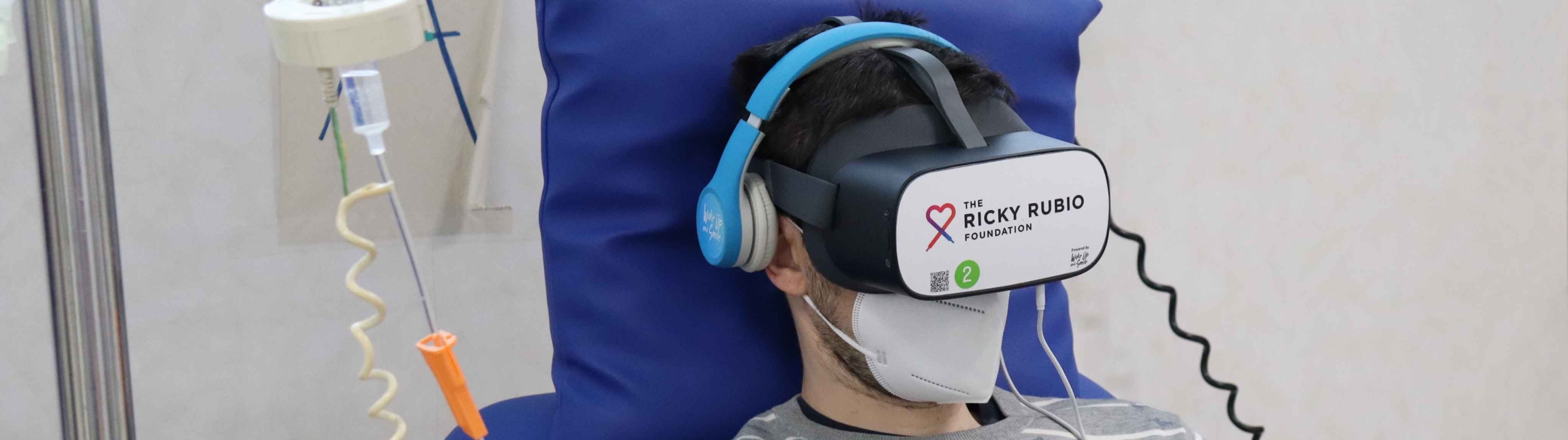 Realidad virtual para las sesiones de quimioterapia