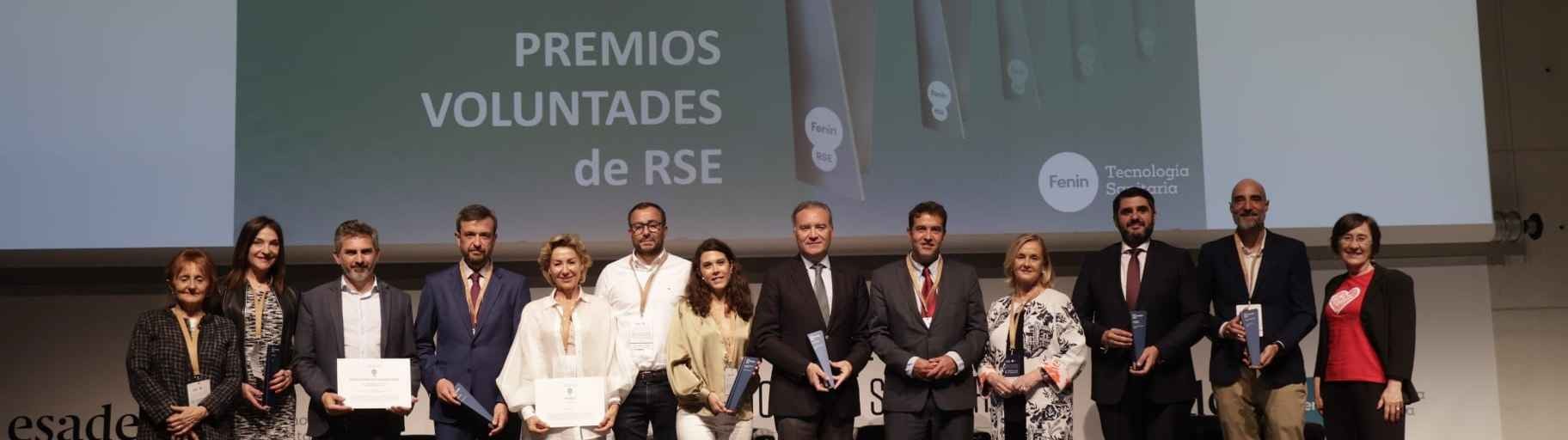 Fenin entrega los Premios Voluntades RSE 2022