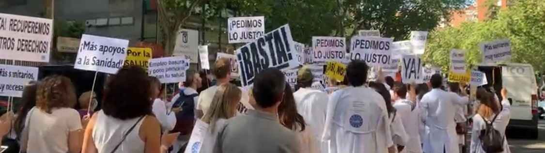 Fin de la huelga de médicos en Madrid 
