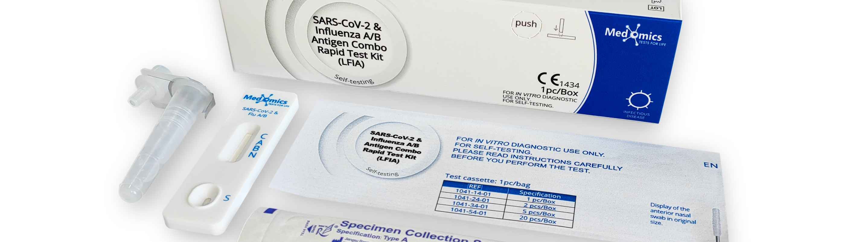 Llegan a las farmacias los nuevos test combinados de Covid y gripe
