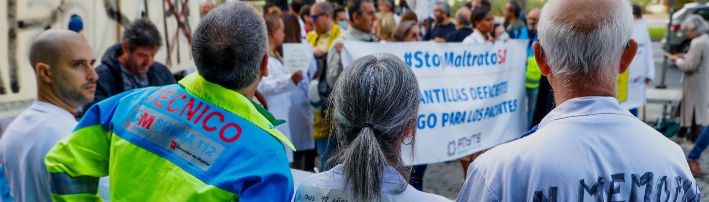 Empieza la huelga de sanitarios en Madrid por el nuevo modelo de urgencias extrahospitalarias