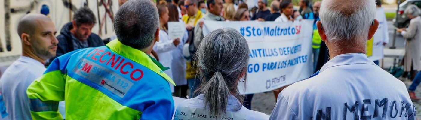 Médicos y pediatras de Atención Primaria se suman a la huelga indefinida en Madrid