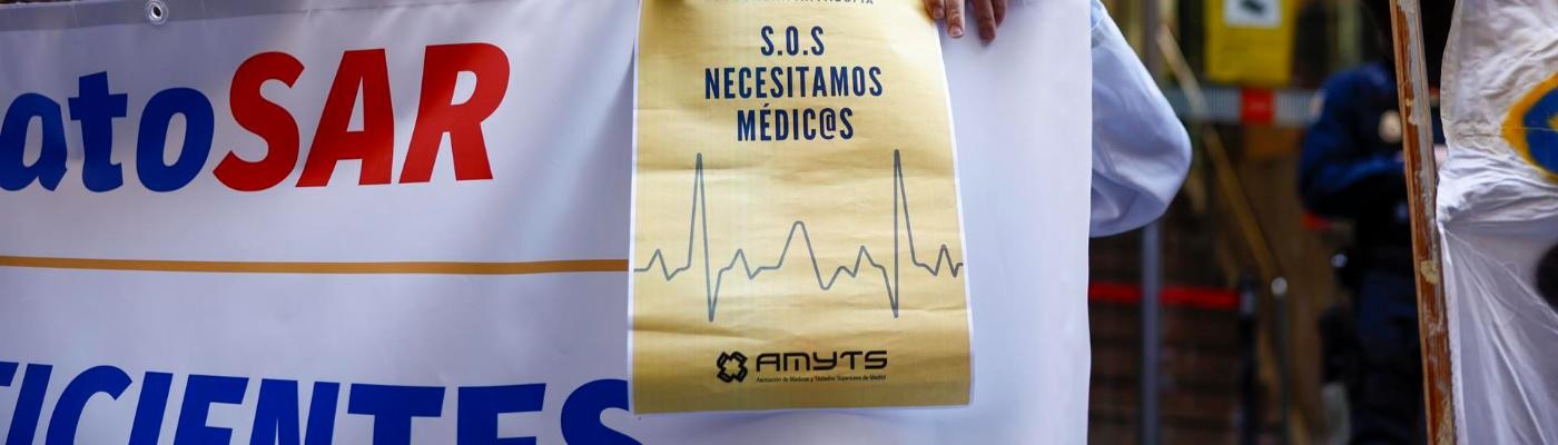 Los médicos de urgencias extrahospitalarias de Madrid siguen adelante con la huelga