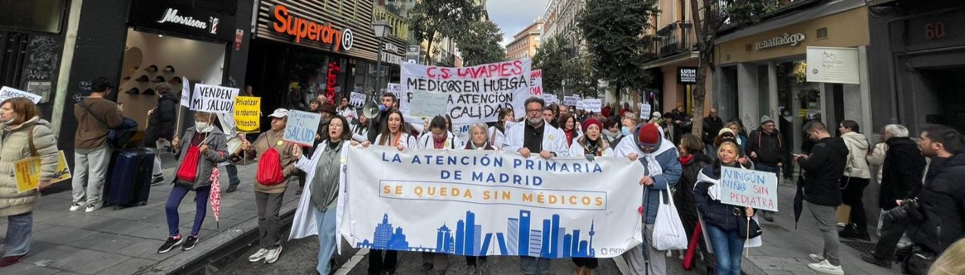 Suspendida de forma temporal la huelga de sanitarios en Madrid