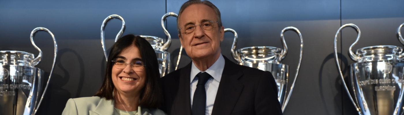 Sanidad y Fundación Real Madrid fomentan hábitos saludables