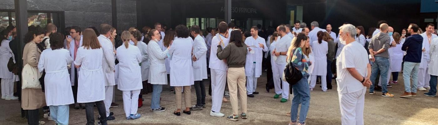 Los médicos de Atención Primaria de Galicia comienzan una huelga indefinida