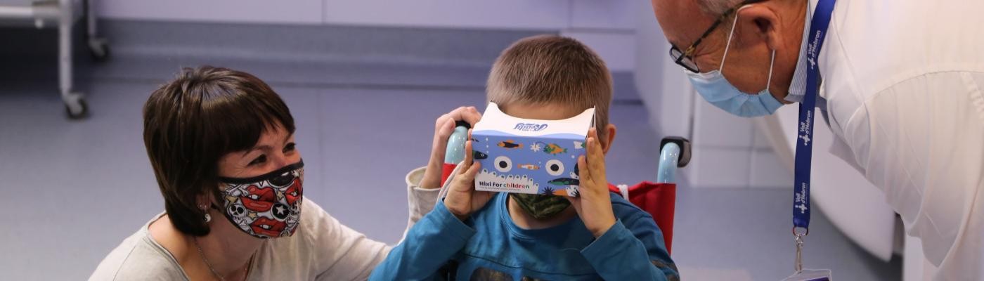 La realidad virtual reduce la ansiedad de los niños que se enfrentan a la radioterapia