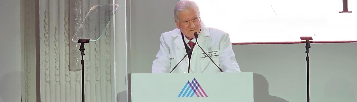El servicio de cardiología del Hospital Mount Sinaí llevará el nombre del doctor Valentín Fuster