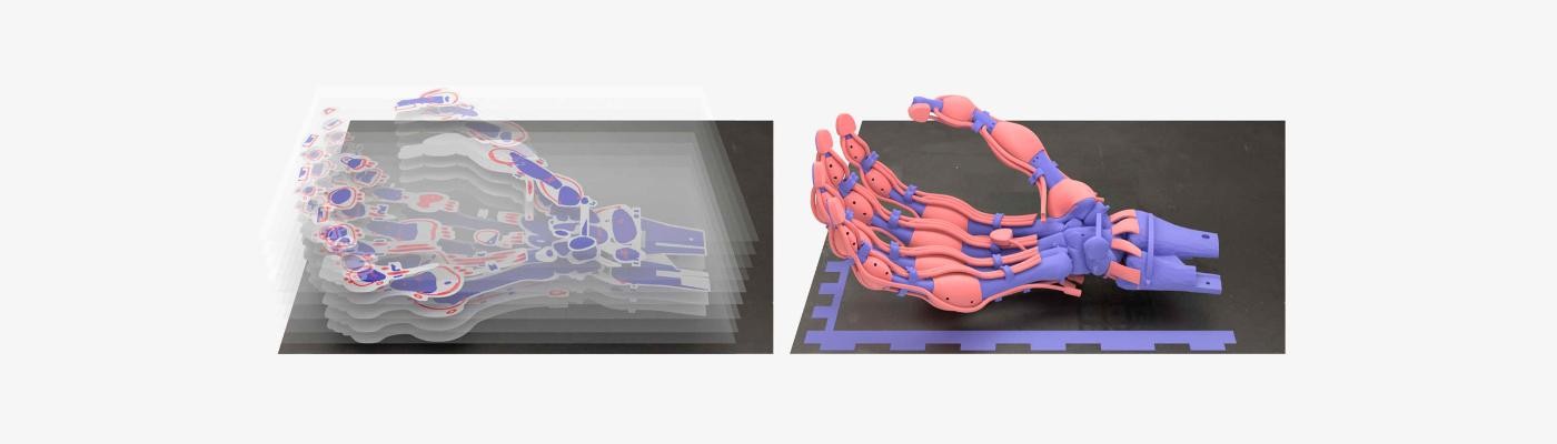 Crean, mediante impresión 3D, una mano robótica con huesos, ligamentos y tendones