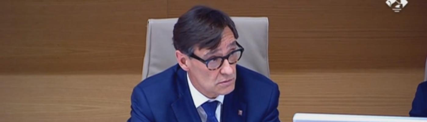 Salvador Illa niega haber contratado material sanitario con la empresa vinculada a Koldo García